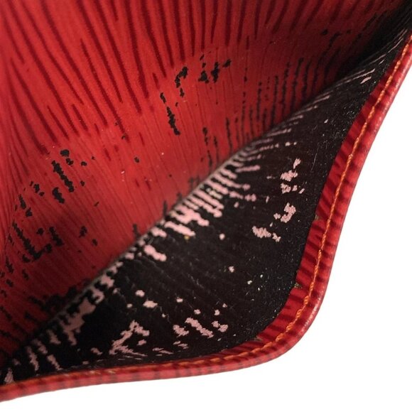 LOUIS VUITTON Organizer de Poshe Rouge Epi - Card Case 182-062725 - Picture 9 of 11